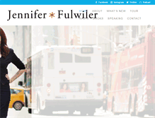 Tablet Screenshot of jenniferfulwiler.com